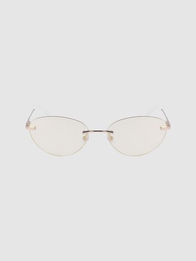 Calvin Klein Táskák & Kiegészítők HU167634 | Calvin Klein Oval Női Napszemüveg Barna